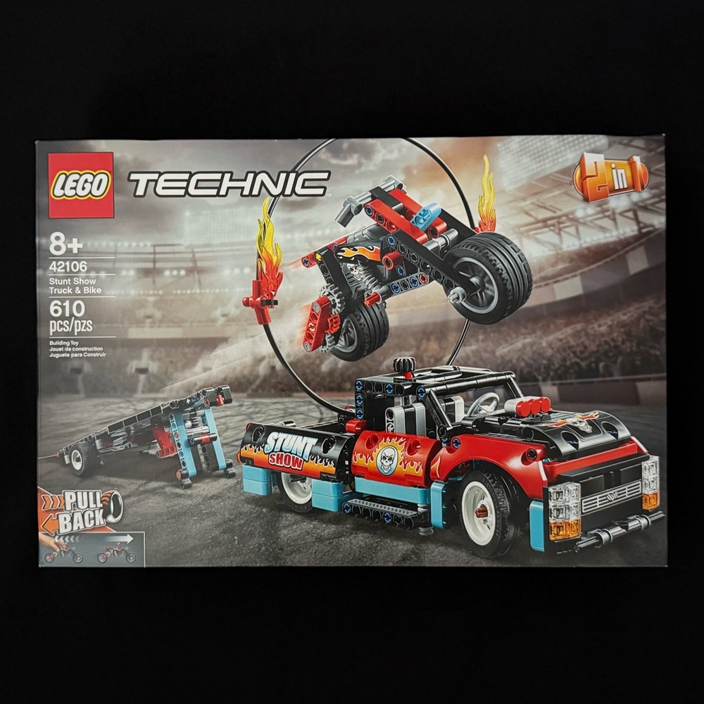 LEGO Technic Stunt Show Truck & Bike #42106